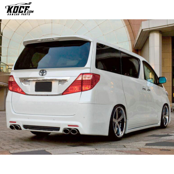 08-15 ALPHARD VELLFIRE 20 SERIES AH20 AD STYLE REAR MIDDLE SPOILER