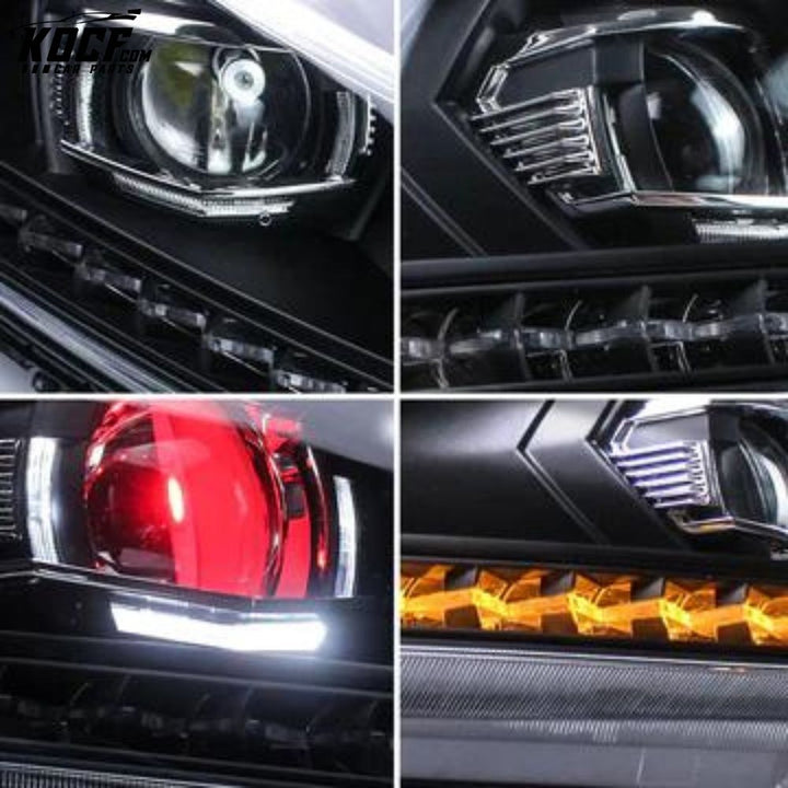 LED Projector Headlights For Honda Accord 2008-2012 (NOT FOR 2-DOOR COUPE) With Sequential indicators Turn Signals