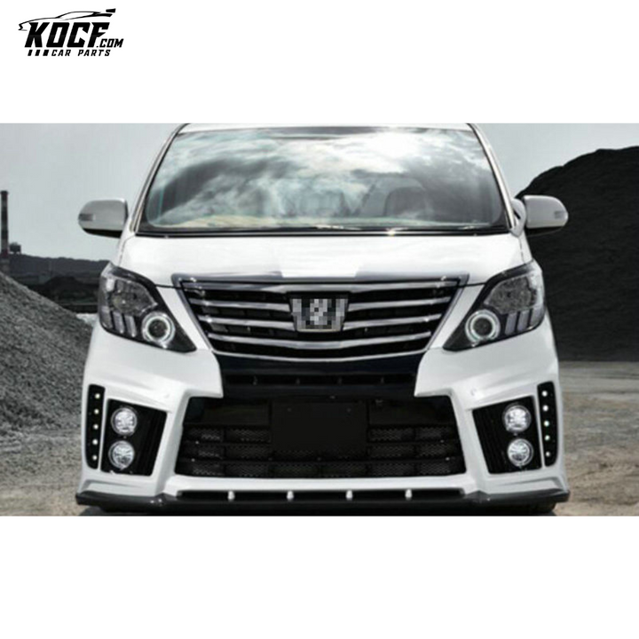 12-14 ALPHARD 20 SERIES AH20 FACELIFTED ADM STYLE FRONT LIP