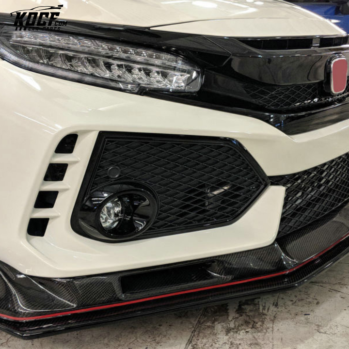 FK8 CIVIC TYPE-R EV STYLE FRONT LIP - USA WAREHOUSE