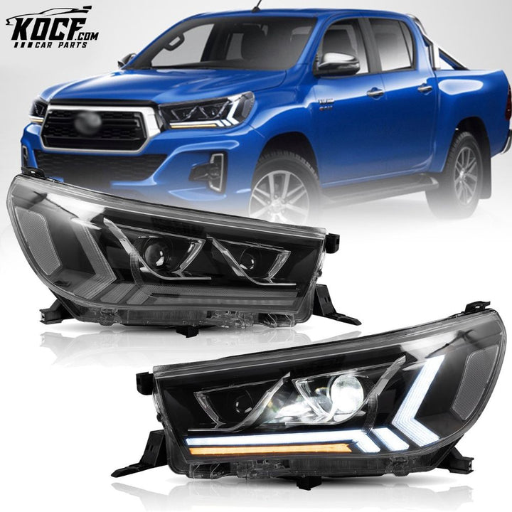 LED Headlights For Toyota Hilux 2015-2020 Front Lights