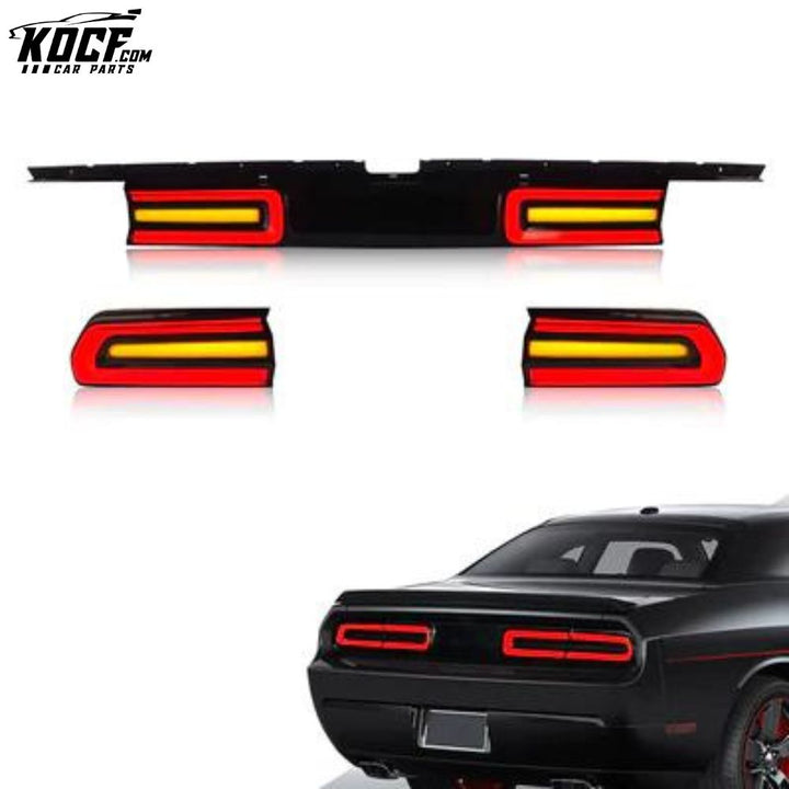 LED Tail Lights For 2008-2014 Dodge Challenger Aftermarket Rear Lamps