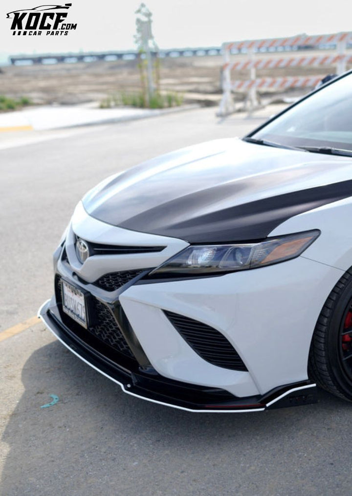 Aluminum Toyota Camry 2018-2024 TRD Front Bumper Splitter - VIP Price