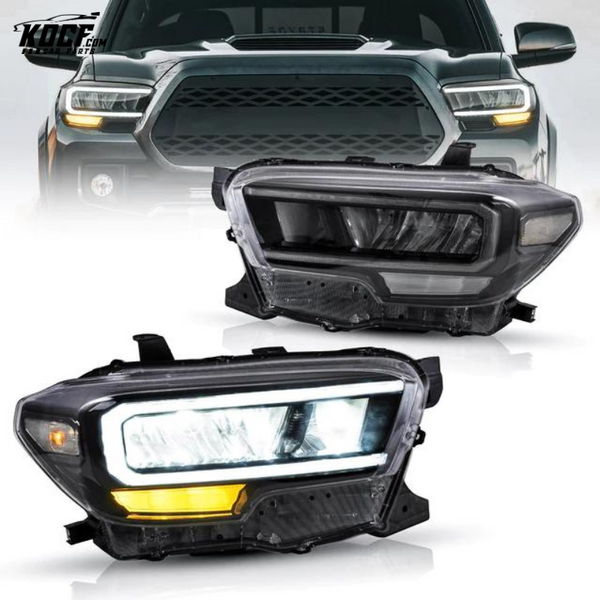 Full LED Headlights For Toyota Tacoma 2016-2023 (pair)