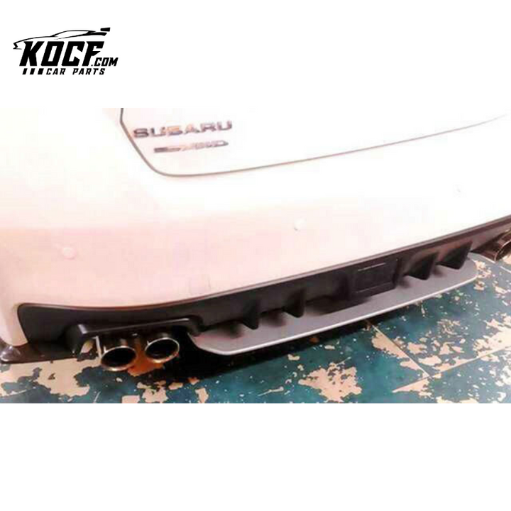 14-18 IMPREZA WRX VAB VAF WRX STI STYLE REAR BUMPER DIFFUSER (WITHOUT FITTING ACCESSORIES)