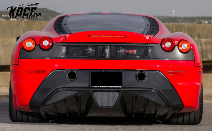 FERRARI F430 REAR BUMPER GARNISH REPLACEMENT