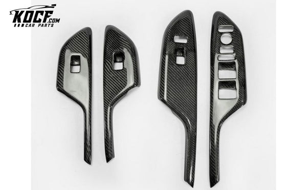 2016-2018 10TH GEN CIVIC FC WINDOW SWITCH TRIM 4PCS LHD (4DOOR FRONT & REAR) LHD