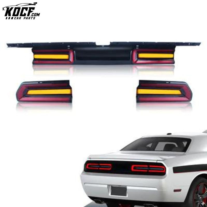 LED Tail Lights For 2008-2014 Dodge Challenger Aftermarket Rear Lamps