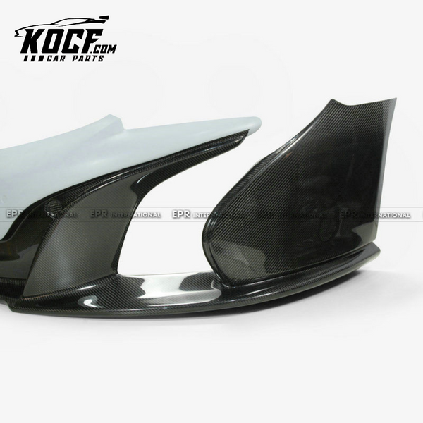 MCLAREN 14-16 650S FRONT BUMPER BOTTOM LIP SPLITTER (FIT MP4 UPGRADE REQUIRE FULL KITS & HEADLIGHT)