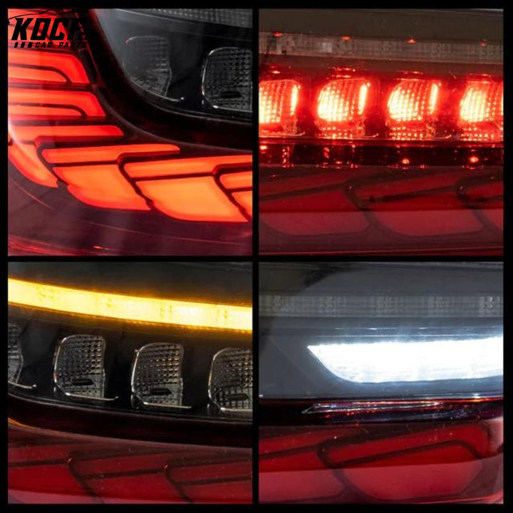 LED Tail Lights Fits 2019+ BMW 3-Series G20 Aftermarket Rear Lamps