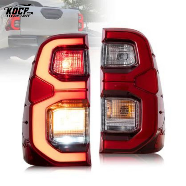 LED Tail Lights For Toyota Hilux 2015-2020 Rear Lamps