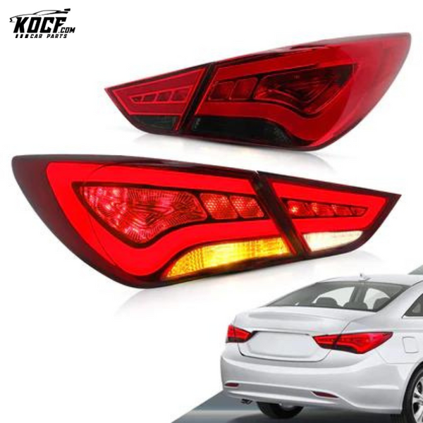 Rear Lamps For Hyundai Sonata 2011-2014 [GLS Limited SE] 6th Gen Aftermarket Tail lights Assembly