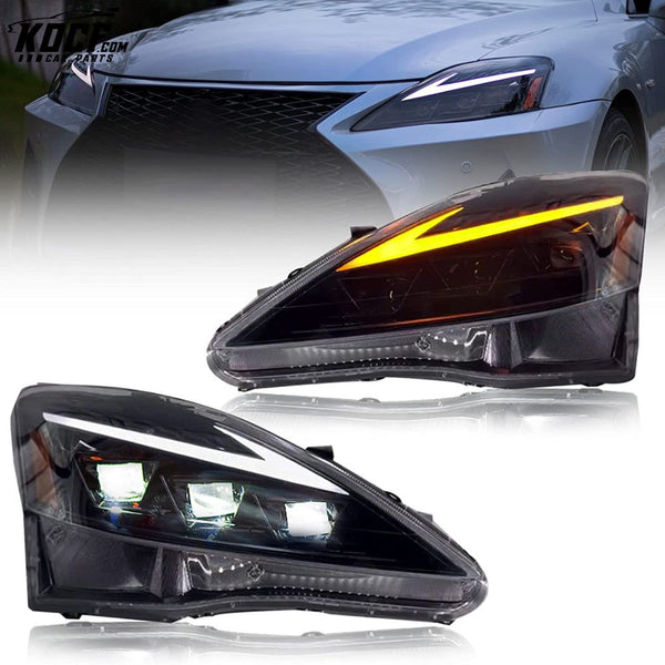 05-13 Lexus IS 250/350/F/200d/220d/300 [XE20] Full LED Aftermarket Headlights Assembly