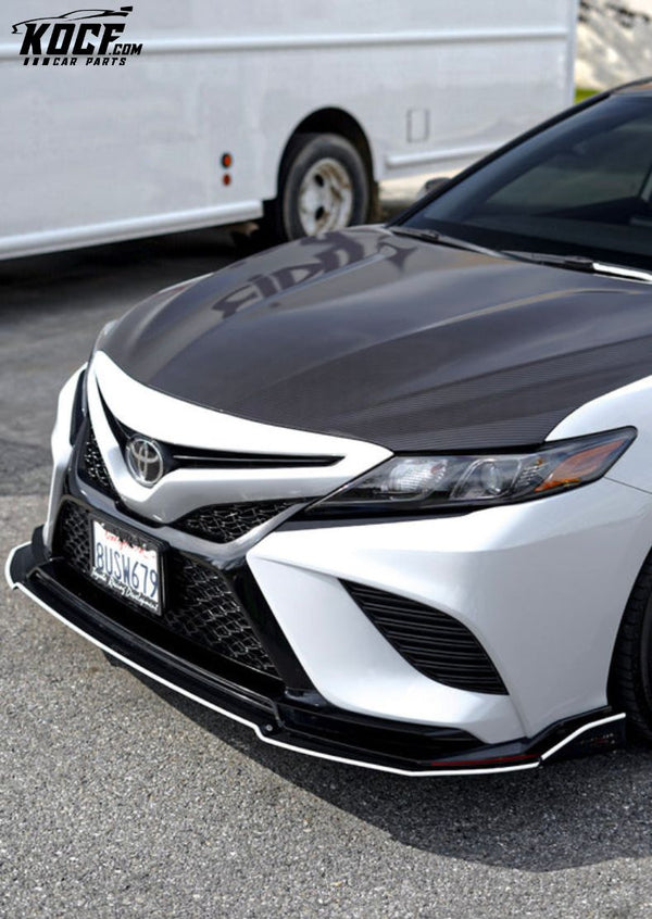 Aluminum Toyota Camry 2018-2024 TRD Front Bumper Splitter