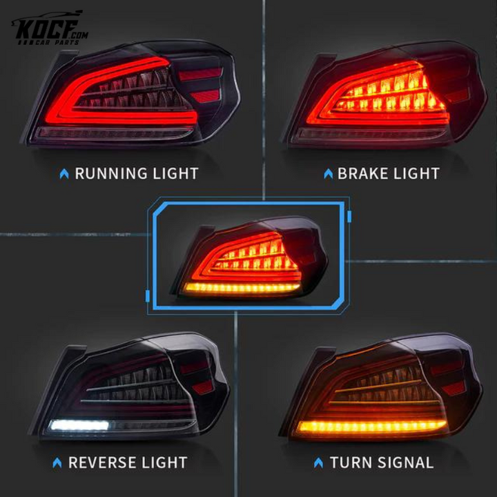 LED Tail Lights For 2015-2021 Subaru WRX / WRX STI Aftermarket Taillights