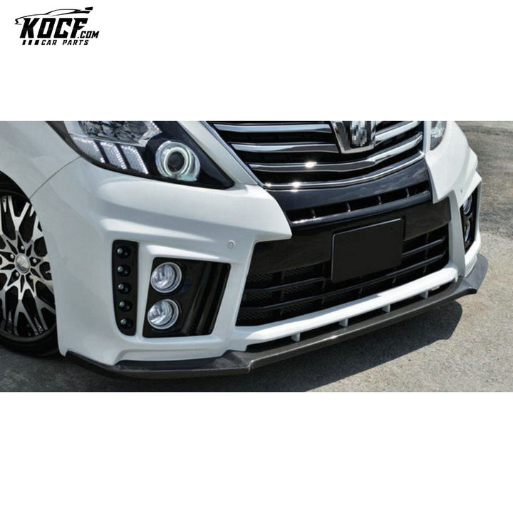 12-14 ALPHARD 20 SERIES AH20 FACELIFTED ADM STYLE FRONT LIP