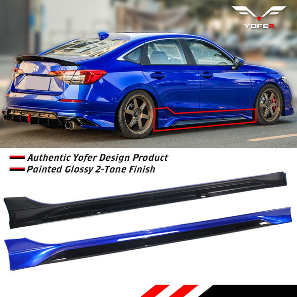 Side Skirts Compatible 2022+ Honda Civic All Models