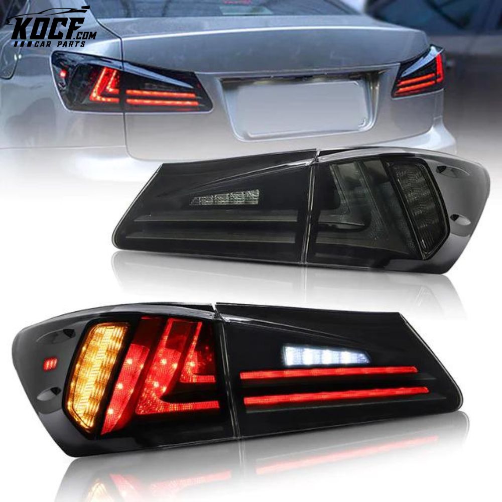 LED Tail Lights For 2005-2013 Lexus is250 is350/ 2007-2014 isf Rear li ...
