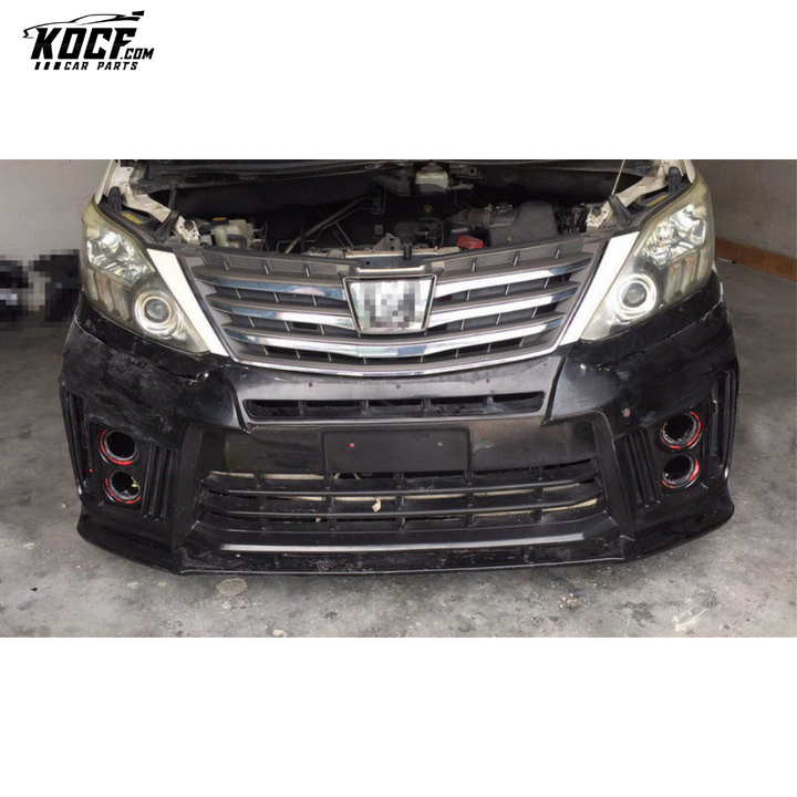 12-14 ALPHARD 20 SERIES AH20 FACELIFTED ADM STYLE FRONT LIP