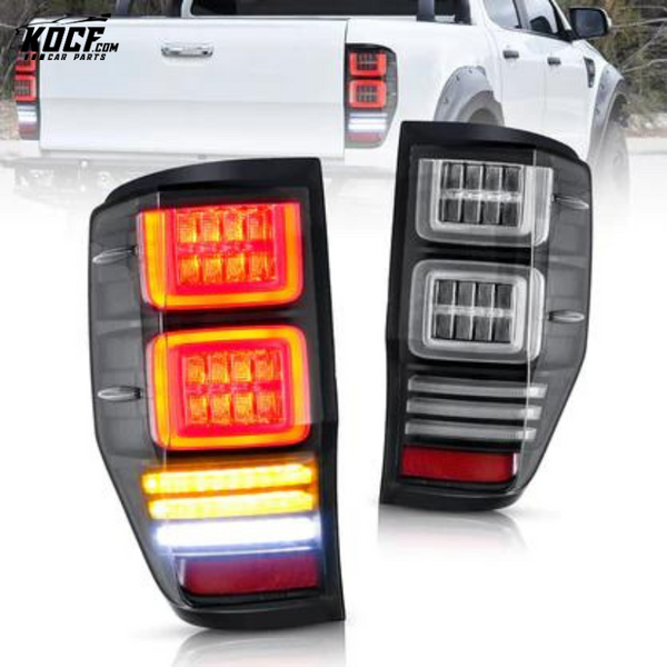 LED Tail Lights For Ford Ranger T6 2012-2022 Rear Lamps Not Fits North American Edition