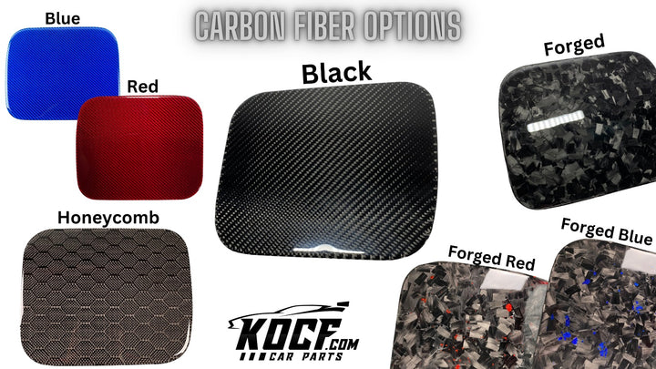 Camry Carbon Fiber Push Start Cover Overlay Toyota Compatible