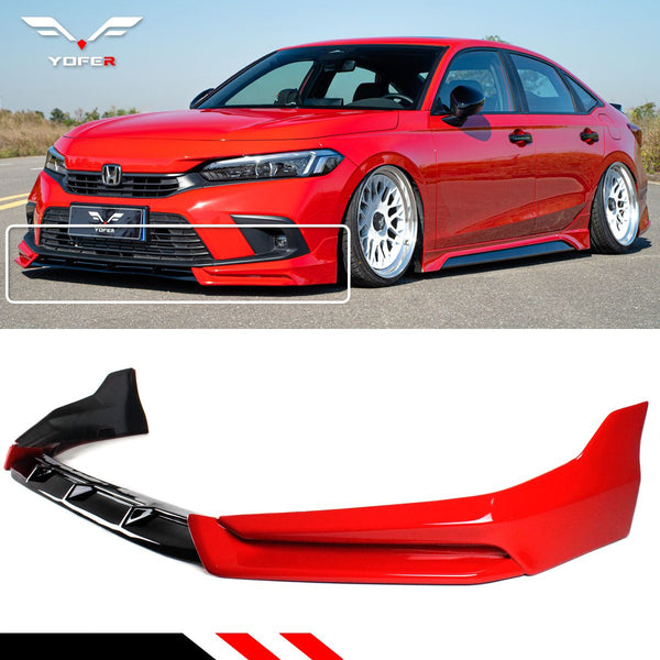 Front Bumper Lip Compatible For 2022+ Honda Civic All Models