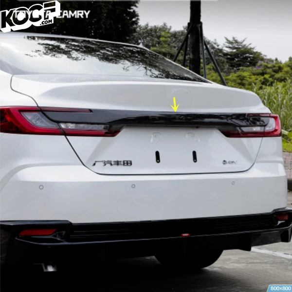 Glossy Black Rear Trunk Lid Trim for 2025-Present Toyota Camry Gen 9 Compatible