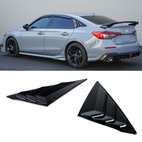 Rear Side Triangular Window Glass Compatible 2022+ Honda Civic 4 Door Sedan Model