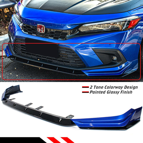 Front Bumper Lip Compatible For 2022+ Honda Civic All Models