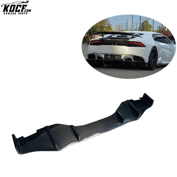 DM style carbon fiber rear bumper Lower diffuser valance lip for Lamborghini Huracan LP610-4 LP580 Nice fitment