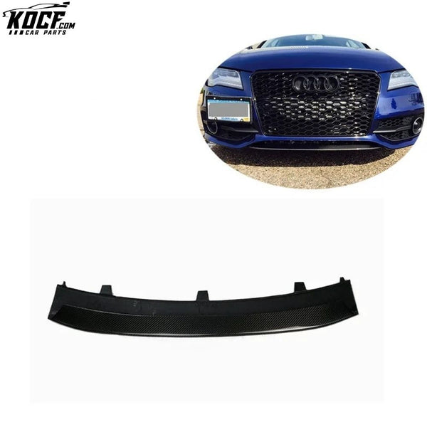 For Audi A7 S-line S7 13-15 OE Style Carbon Fiber Front bumper Lower Lip Spoiler Splitter