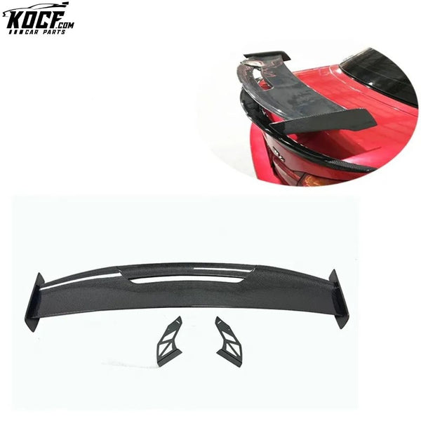 Rear Trunk Spoiler MD style Carbon Fiber Rear Spoiler GT Wing For BMW F82 F80 F87 M2 M3 M4 Universal spoiler