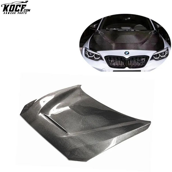 F22 F87 M2 M2C M235i Hood Bonnet GTS style Carbon Fiber Hood Bonnet For BMW F87 F22 2014-19