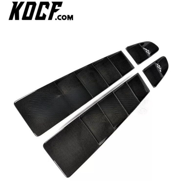 CARBON FIBER REAR ENGINE VENT FOR 2008-2015 AUDI R8 V8 V10 SPIDER Convertible version