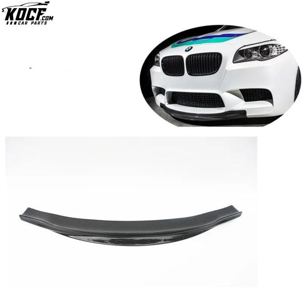 F10 M5 RK style Carbon Fiber Front Bumper Spoiler Lip For BMW F10 M5