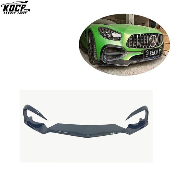 2020 AMG GT GTS RENN Style Carbon Fiber Front Lip Spoiler Splitter For Mercedes Benz AMG GT GTS