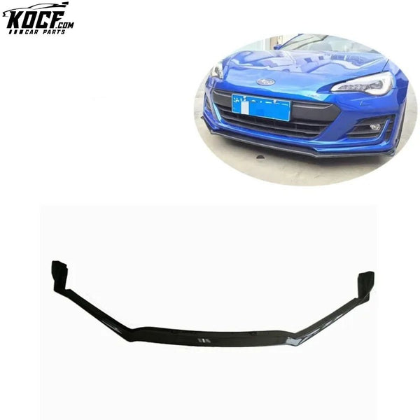 STI-P style Carbon Fiber Front Splitter Lip For Subaru BRZ 2017