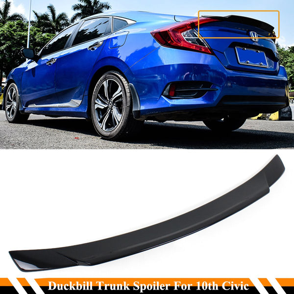 Trunk Spoiler Compatible 2016-2021 Honda Civic 4 Door Sedan Model