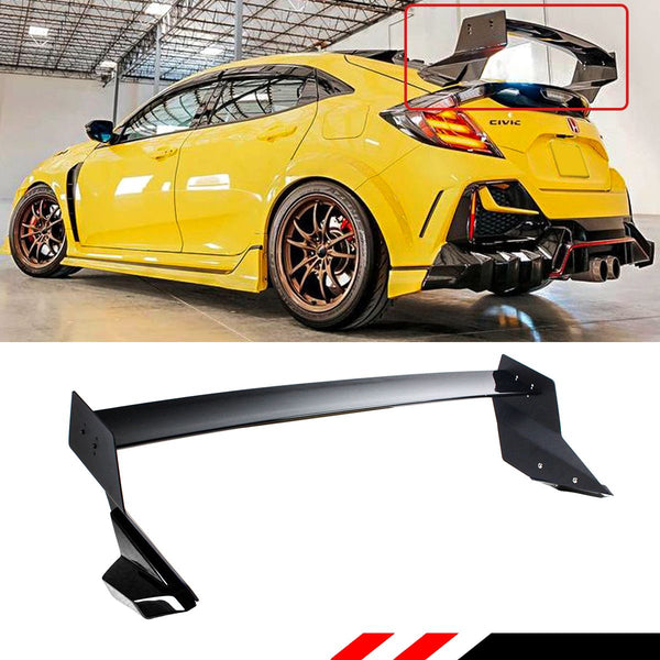 Trunk Spoiler Compatible2017-2021 Honda Civic 5 Door Hatchback Model