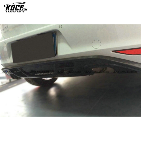 GOLF 7 CARACTERE STYLE REAR DIFFUSER