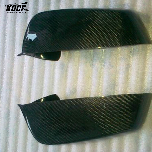 BMW 5 SERIES E39 E60 E61 F10 F11 G30 G31 G38 Real Carbon Fiber Carbon Half Mirror Cover (Stick On)