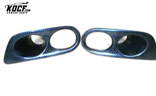 BMW 3 SERIES E46 M3 Real Carbon Fiber Fog Light Cover