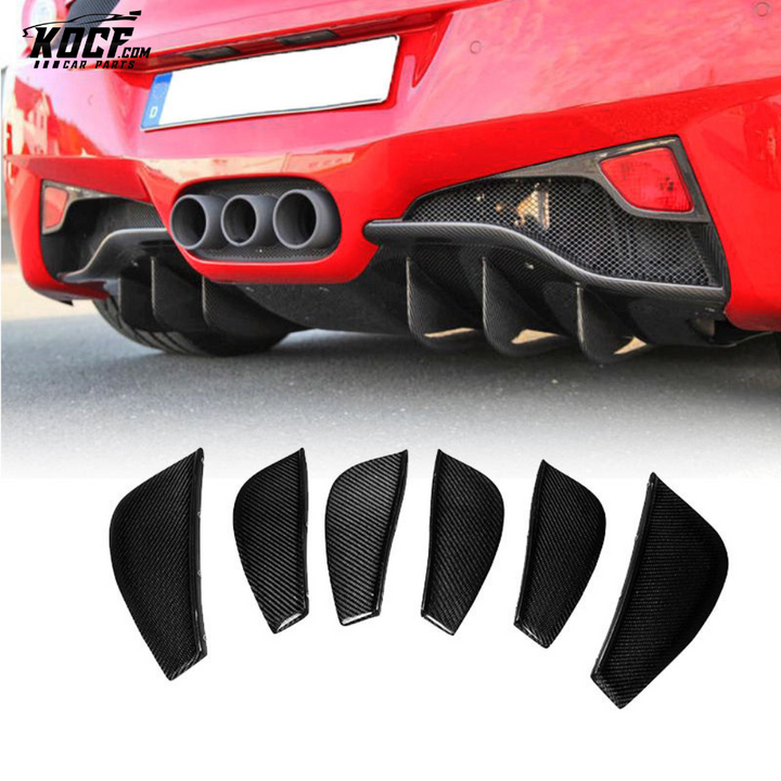 FERRARI 458 ITALIA DMC STYLE REAR DIFFUSER FIN REPLACEMENT