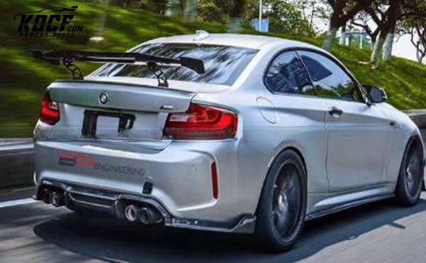 BMW 2 SERIES F22 F23 F45 F46 F87 M2 A-Style Real Carbon Fiber Rear GT Spoiler