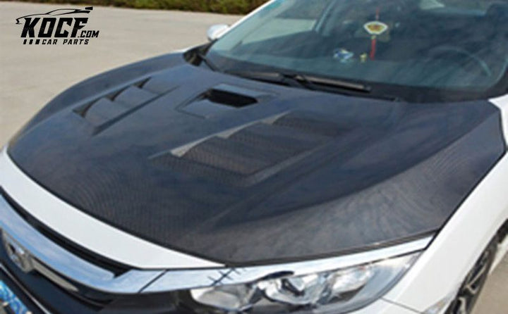 2016-2018 10TH GEN CIVIC FC EVO-STYLE HOOD