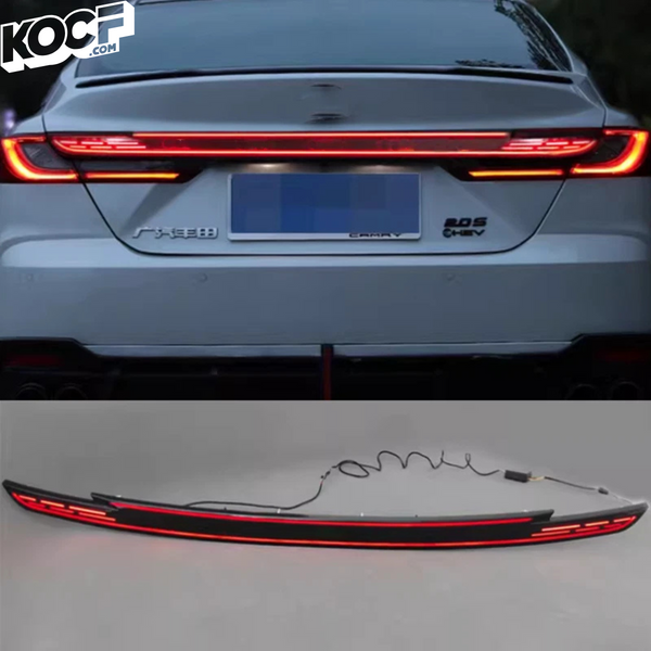 Style B (with camry letters) LED Rear Trunk Tail Light Bar 2025-Present Toyota Camry Gen 9 Compatible