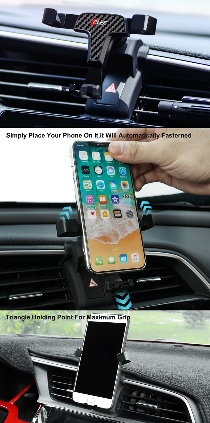 Phone Holder Interior Clip On Compatible for 2018-2020 Toyota Camry