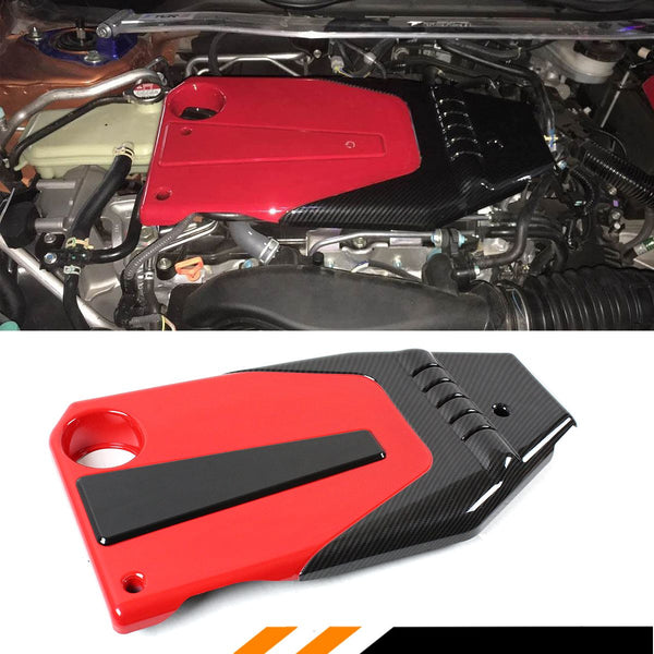 Engine Bay Side Panel Covers Compatible 2016-2021 Honda Civic All Model Except Type-R