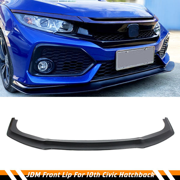 Front Lip Compatible 2017-2021 Honda Civic SI 2/4 Door Models And 2017-2021 All Hatchback