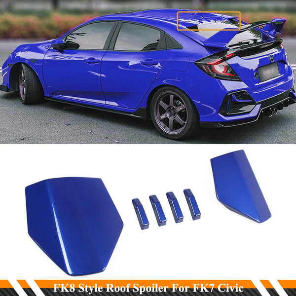 FK8 Style Roof Spoiler Compatible 2016-2021 Honda Civic 5 Door Hatchback